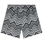 Boys Grey Zig Zag Swim Shorts, 1, hi-res