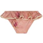 Girls Pink Floral Bikini, 1, hi-res