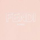 Girls Pink Logo Dress, 1, hi-res