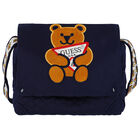Navy Teddy Logo Baby Changing Bag, 1, hi-res