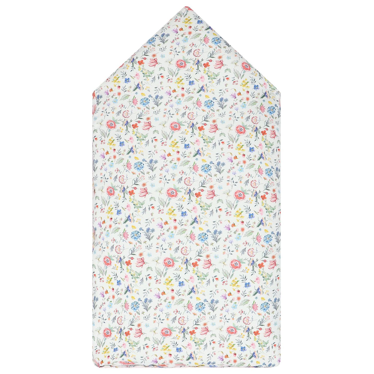 Baby Girls White Floral Baby Nest, 1, hi-res image number null