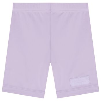 Purple Logo Softskin Cycling Shorts