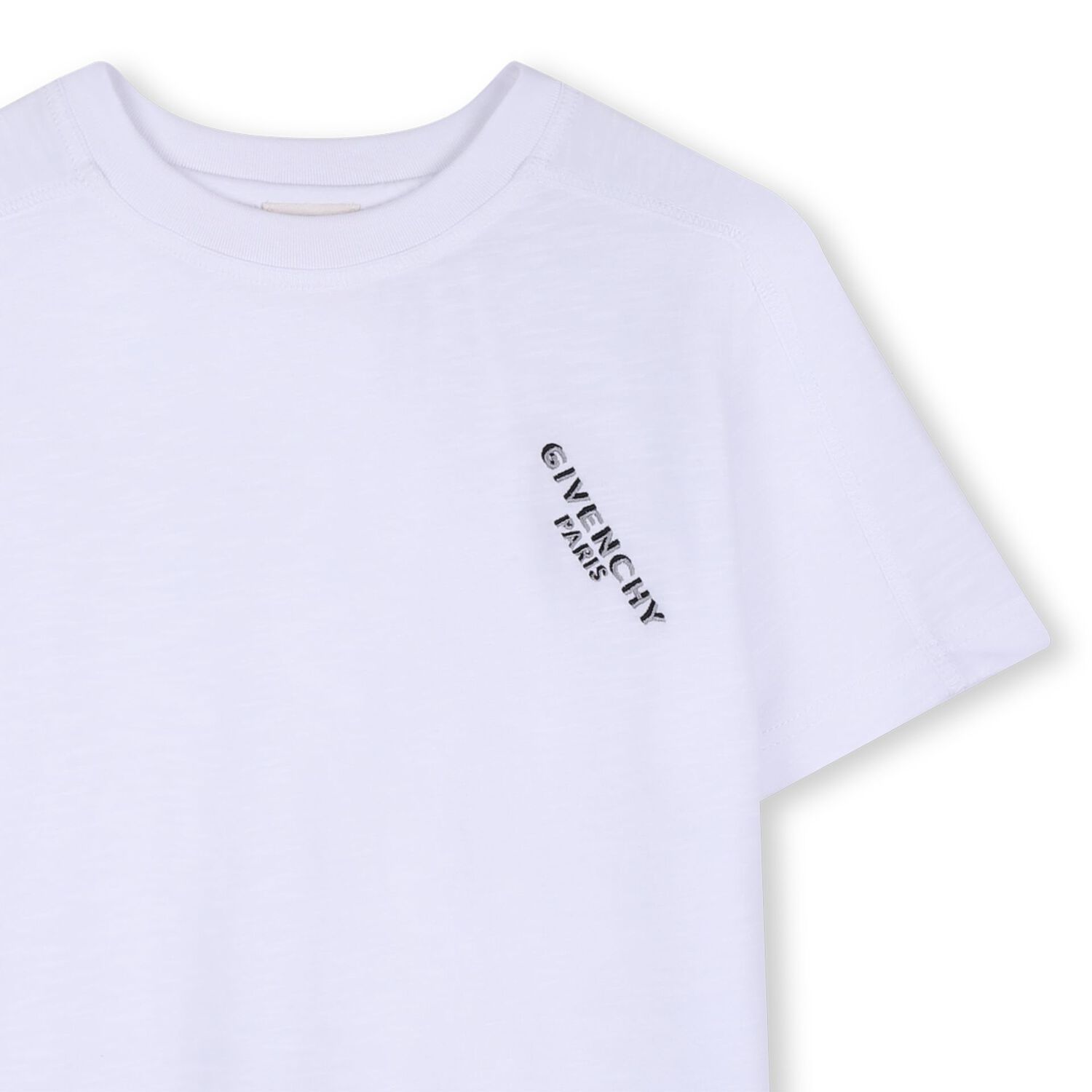 Boys White Logo T-Shirt, 1, hi-res