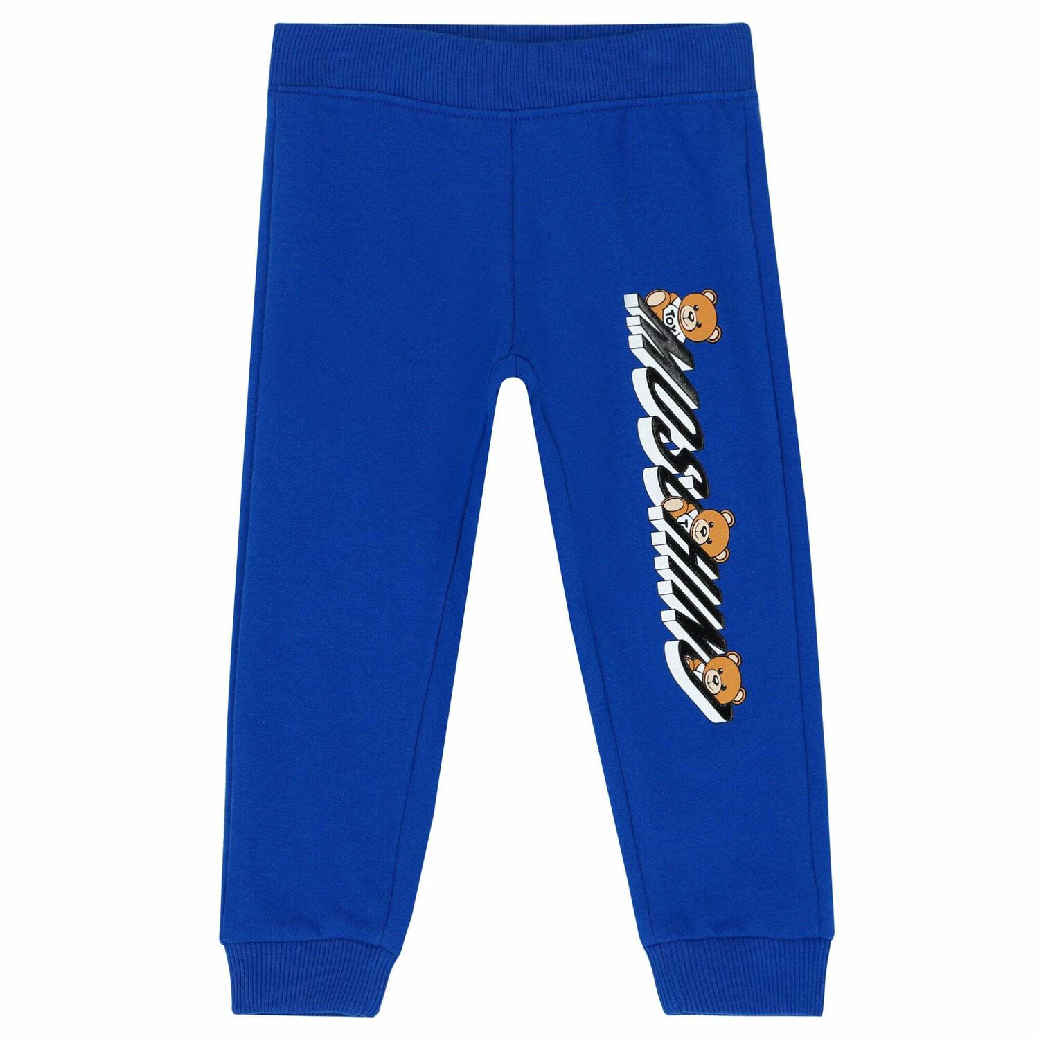 Blue Teddy Logo Joggers, 2, hi-res