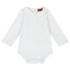 Blue & White Zigzag Bodysuit Set, 1, hi-res