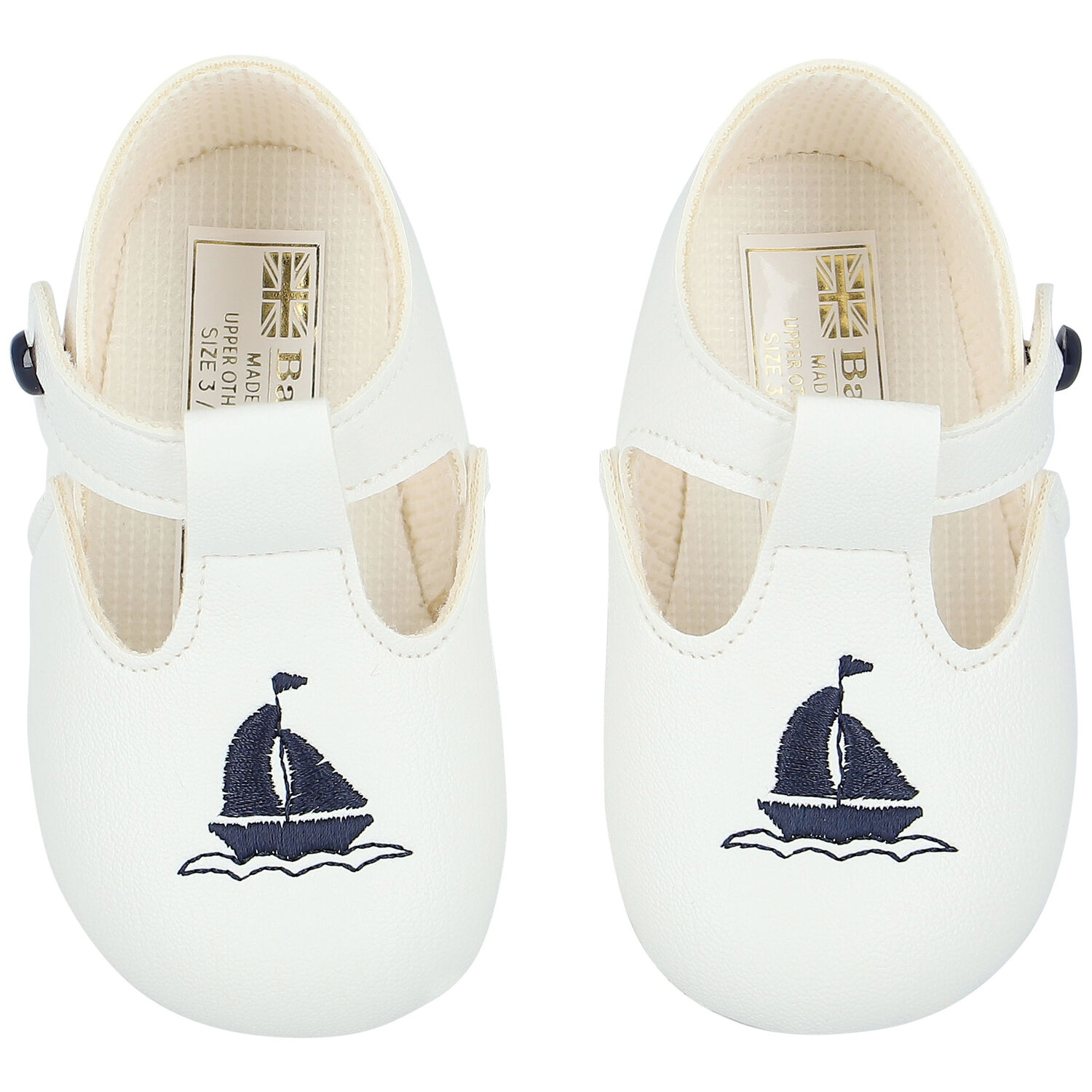 Baby Boys Navy Blue Pre Walker Shoes, 3, hi-res image number null