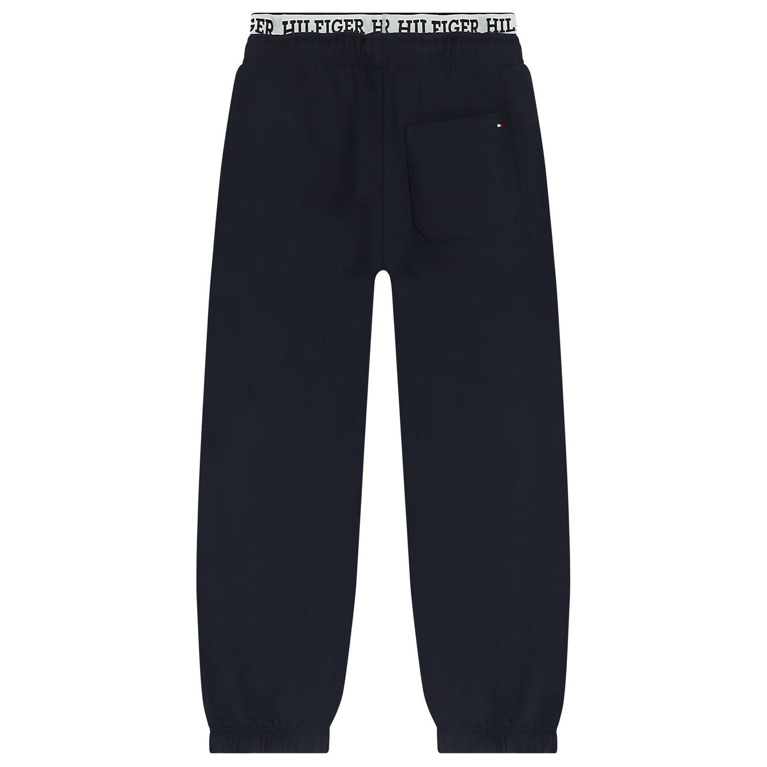 Boys Navy Blue Logo Joggers, 1, hi-res