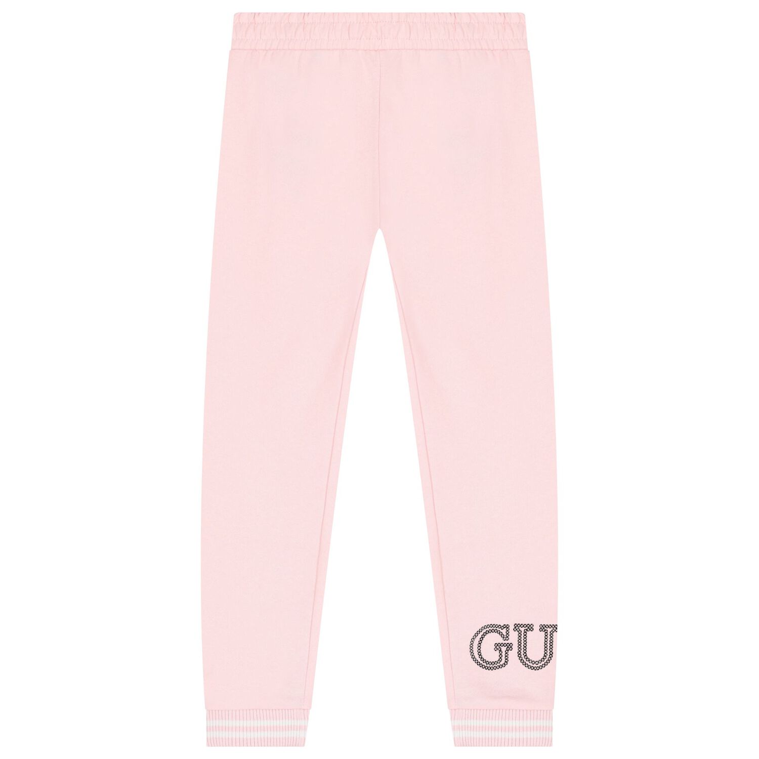Girls Pink Logo Sequin Tracksuit, 1, hi-res image number null