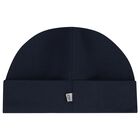 Baby Boys Navy Blue Logo Hat, 2, hi-res