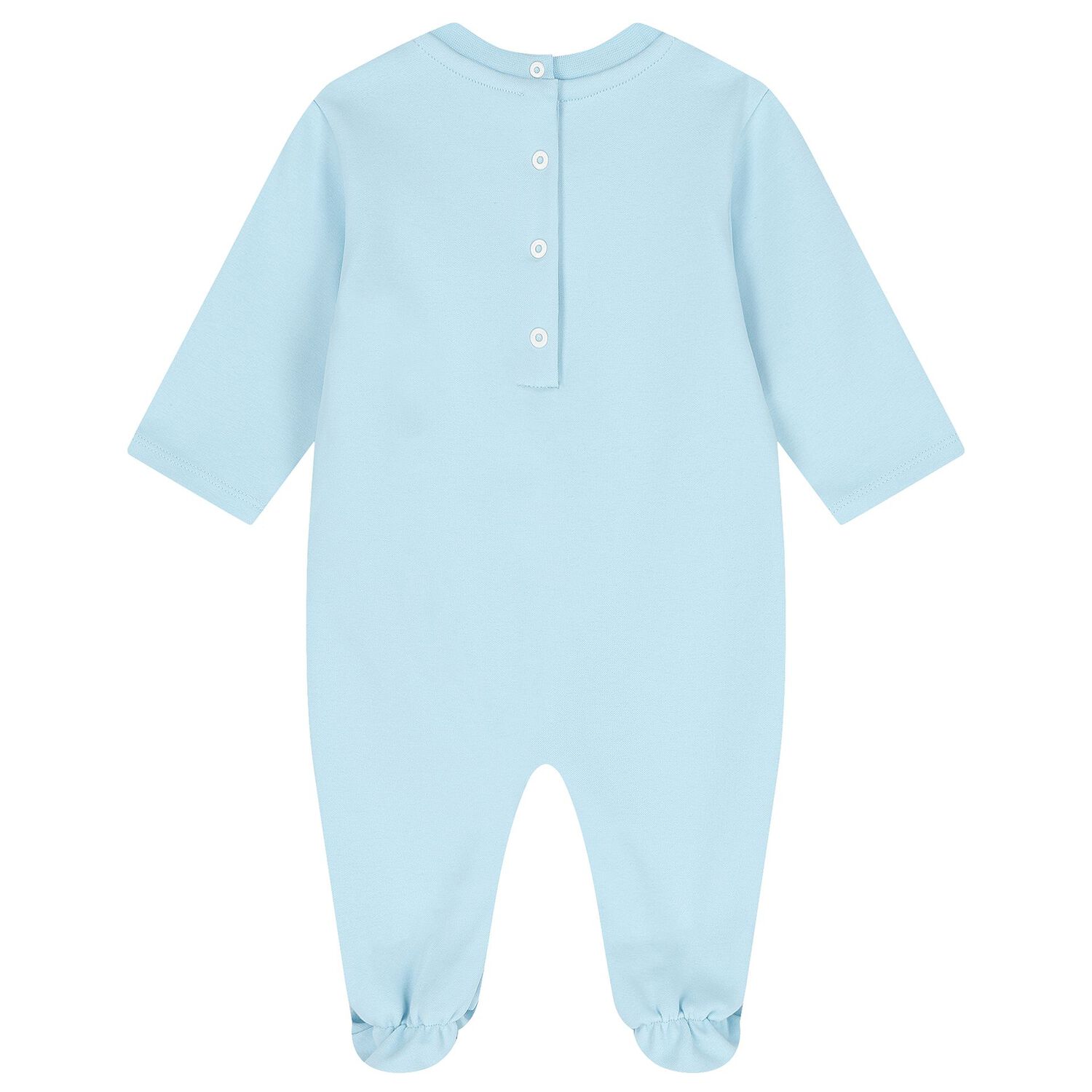 Baby Boys Blue Logo Babygrow Gift Set, 3, hi-res