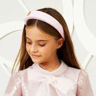 Girls Pink Padded Headband, 1, hi-res