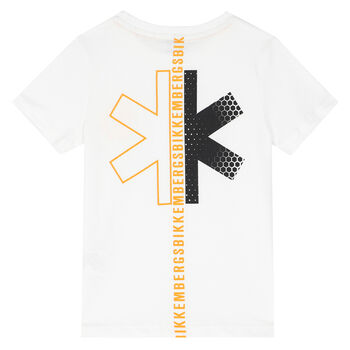 Boys White Logo T-Shirt
