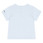 Younger Boys Blue & Black Logo Shorts Set, 1, hi-res