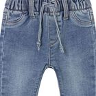 Baby Boys Blue Denim Jeans, 1, hi-res
