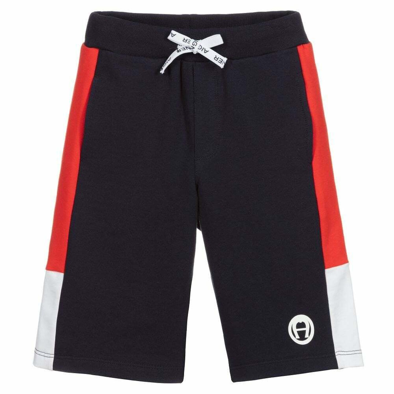 Boys Navy Logo Shorts, 1, hi-res image number null