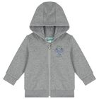 Younger Boys Grey Elephant Logo Tracksuit, 1, hi-res