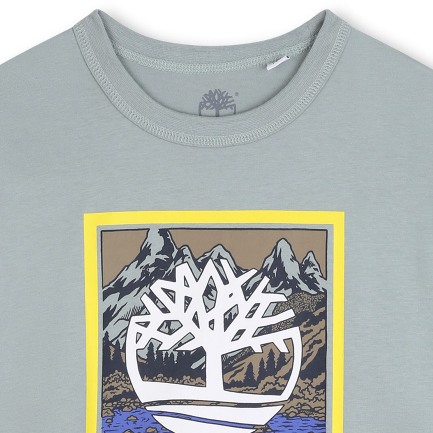 Boys Green Logo Long Sleeve Top, 1, hi-res image number null