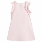 Youner Girls Pink Cotton Dress, 2, hi-res