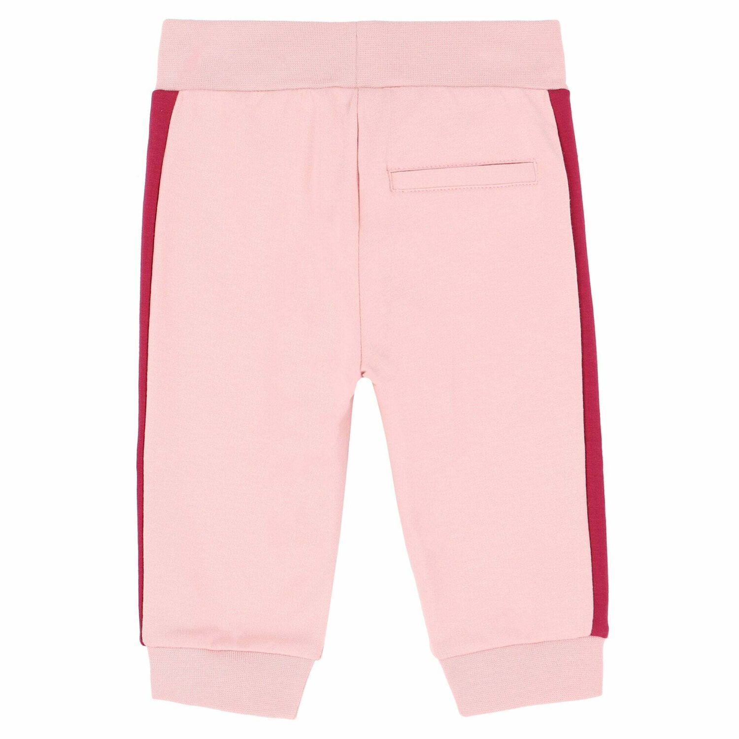 Younger Girls Pink Joggers, 1, hi-res