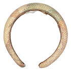 Girls Beige Geo Map Headband, 1, hi-res