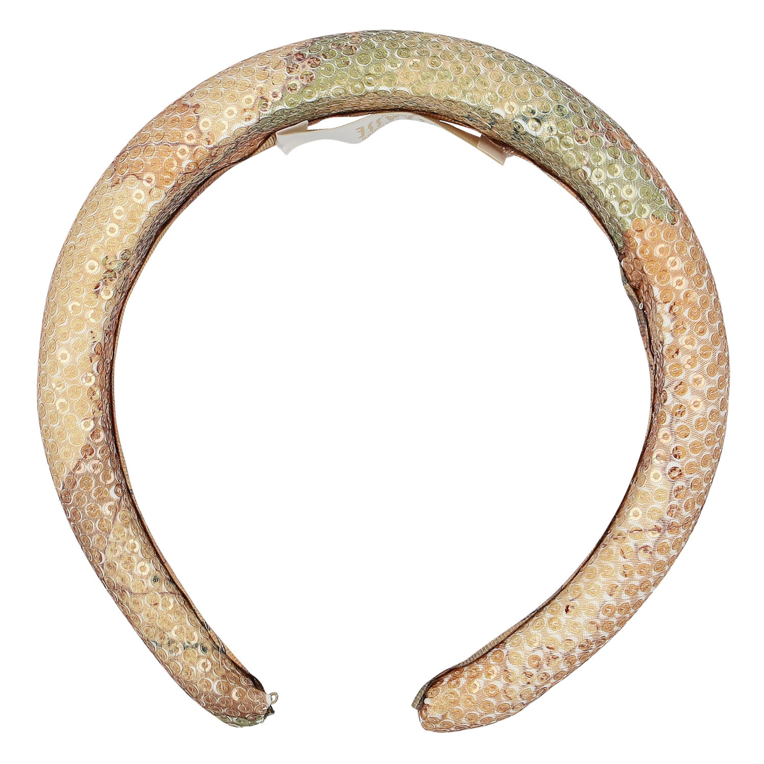 Girls Beige Geo Map Headband, 1, hi-res