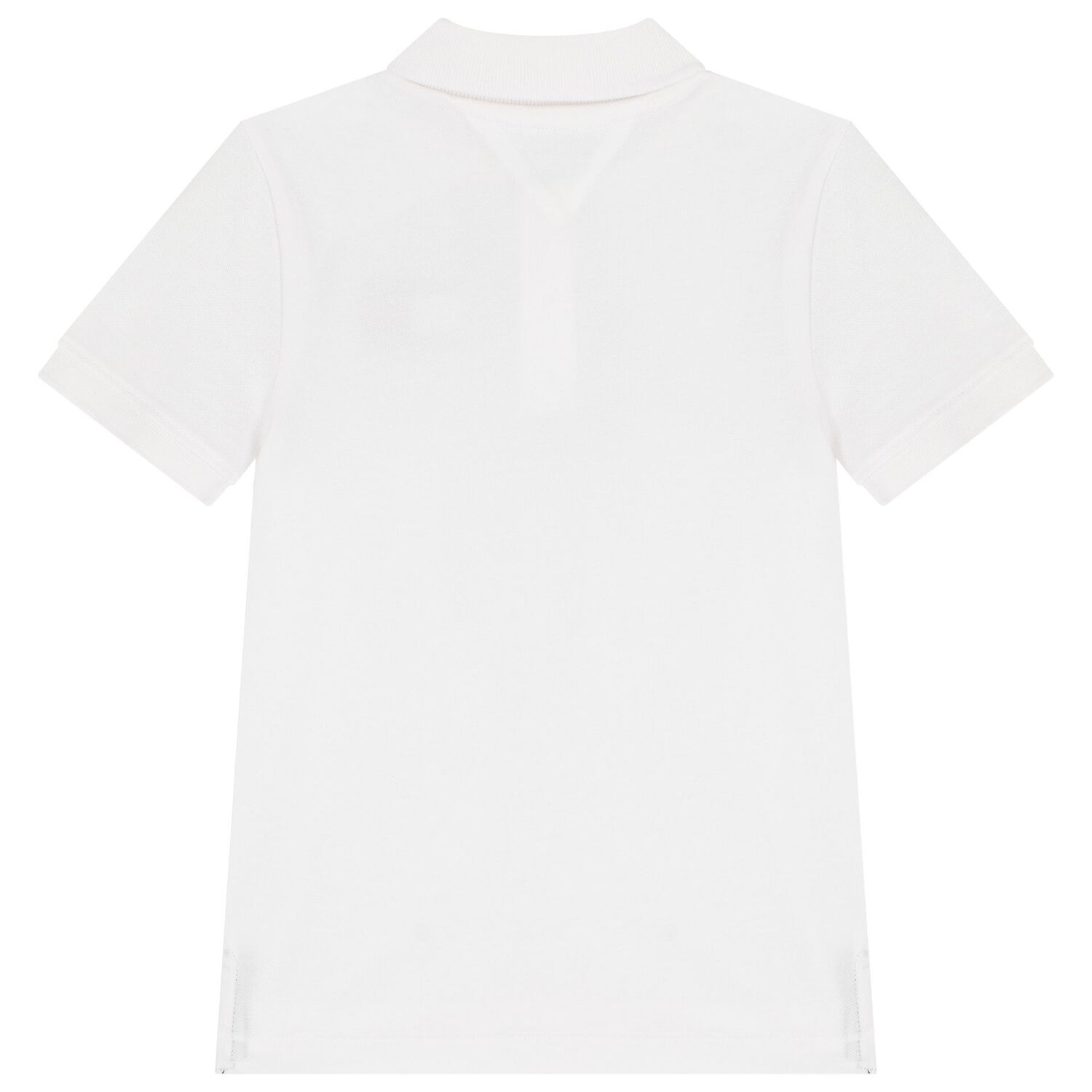 Boys White Logo Polo Shirt, 2, hi-res image number null