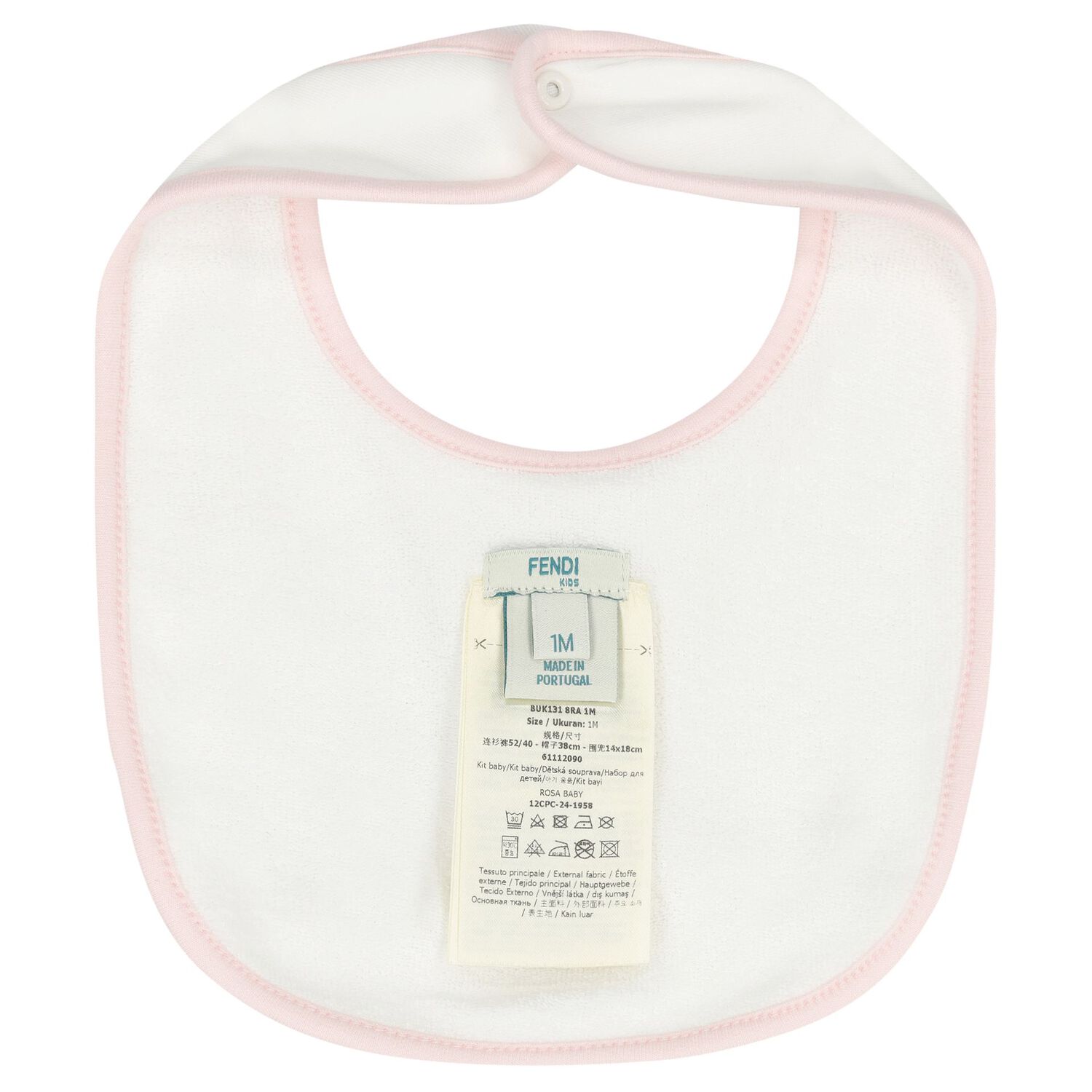 Baby Girls Pink Logo Babygrow Gift Set, 1, hi-res