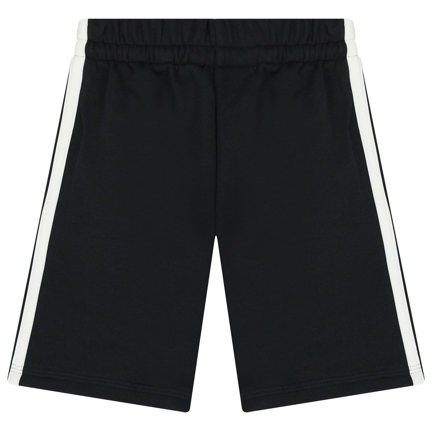 Black Logo Shorts, 1, hi-res