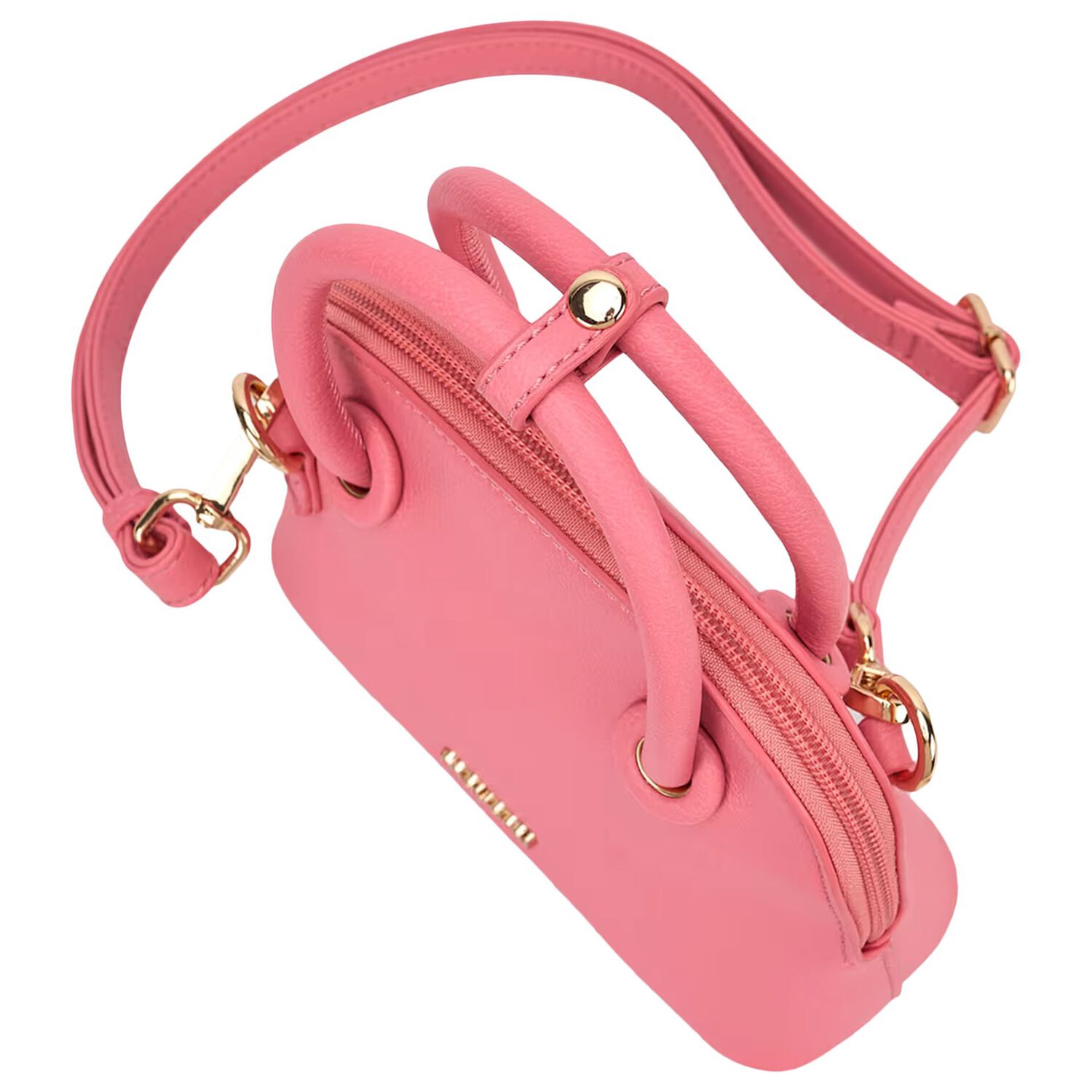 Girls Pink Logo Handbag, 1, hi-res