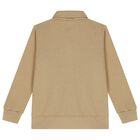 Boys Beige Logo Sweatshirt, 1, hi-res