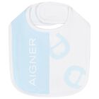 Boys Blue & White Babygrow, Hat & Bib Gift Set, 1, hi-res