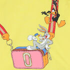 Girls Yellow Logo Dress, 1, hi-res