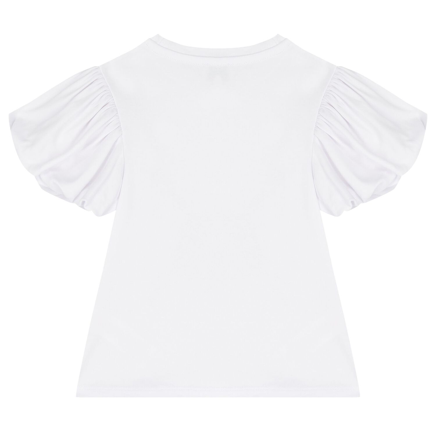 Girls White Logo Bag T-Shirt, 1, hi-res