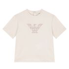 Younger Boys Blue, Ivory & Beige T-Shirts ( 3-Pack ), 1, hi-res