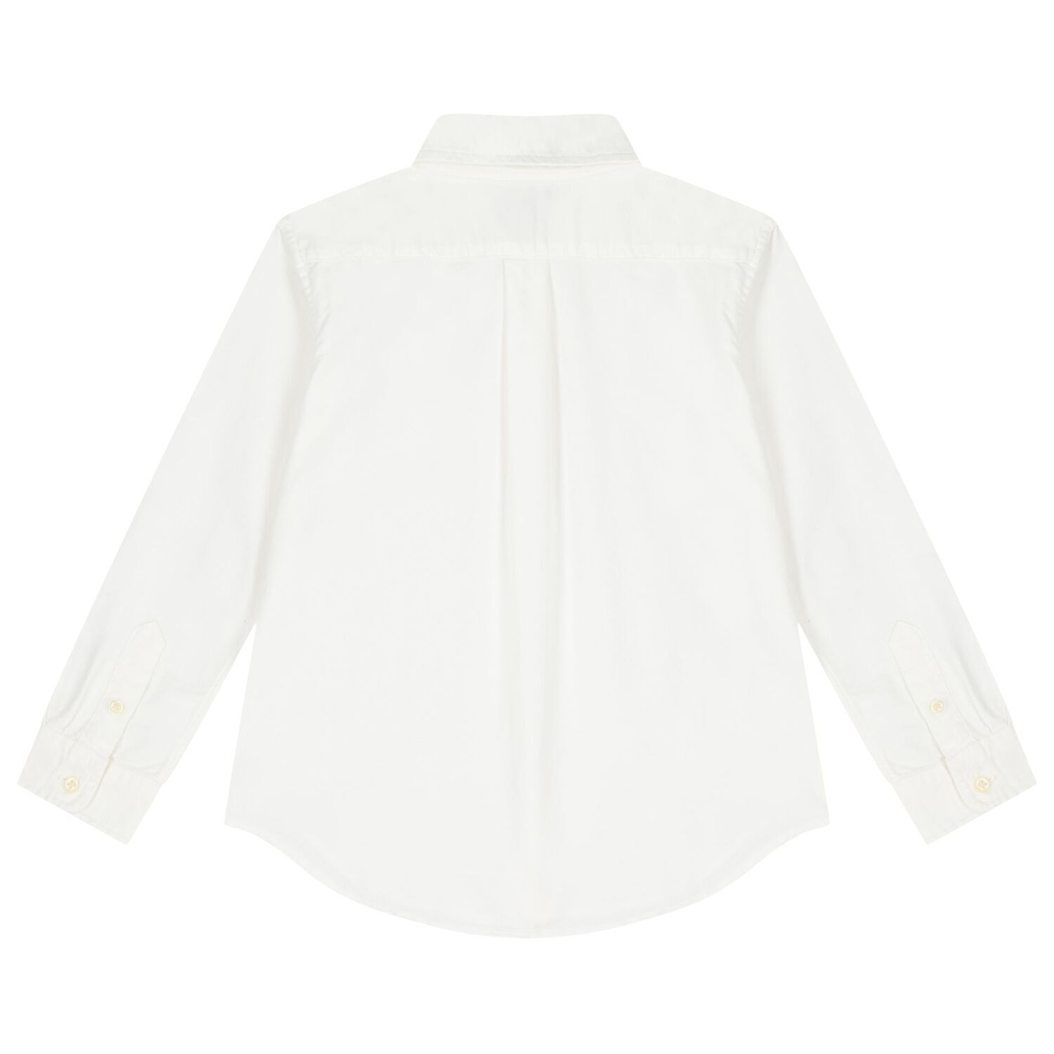 Boys White Linen Shirt, 1, hi-res