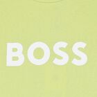 Boys Green Logo T-Shirt, 5, hi-res