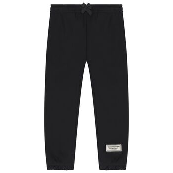 Black Logo Joggers