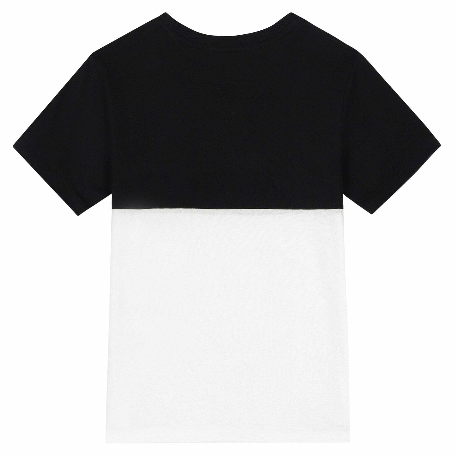 Older Boys White & Black Logo T-Shirt, 1, hi-res image number null
