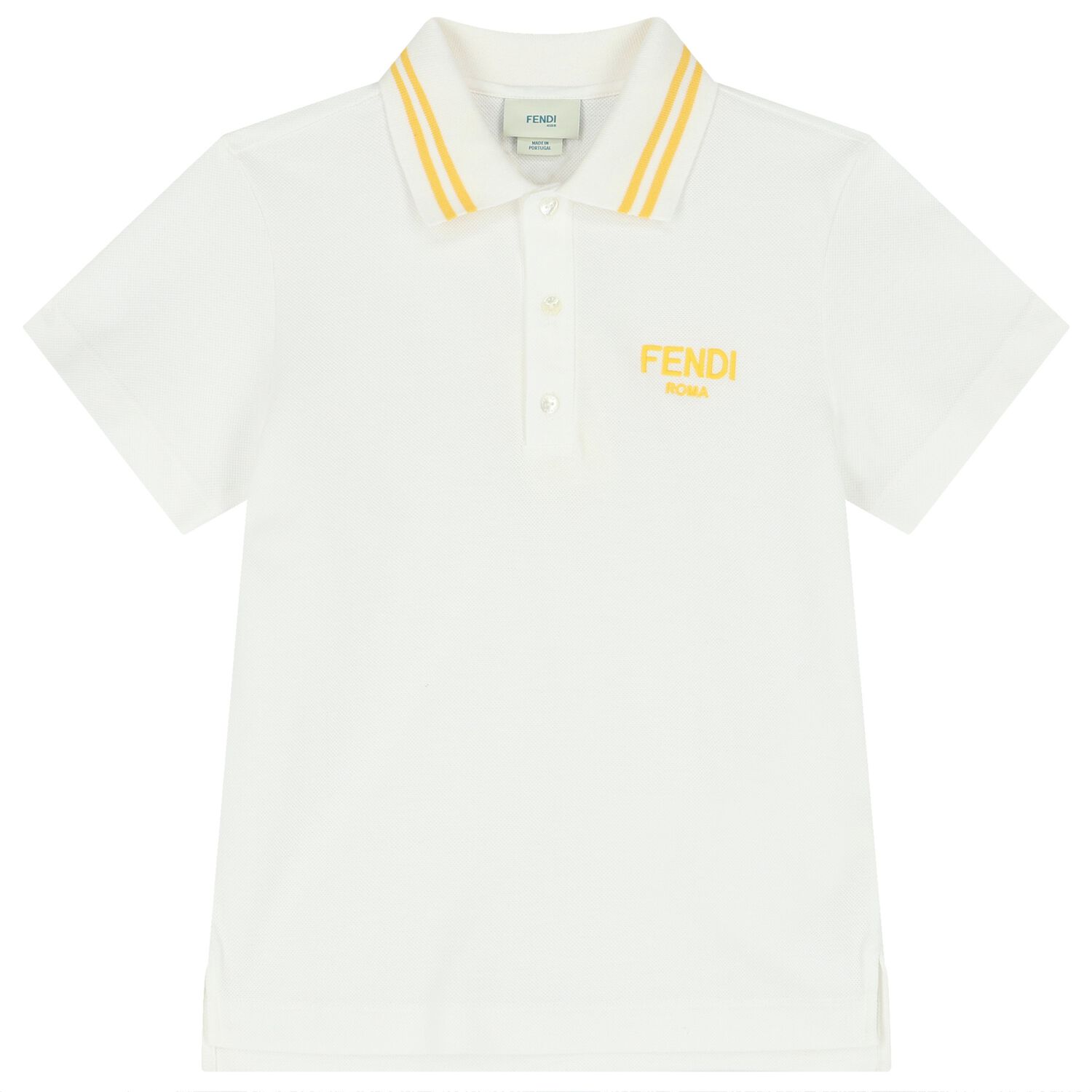 Boys Ivory Logo Polo Shirt, 1, hi-res image number null
