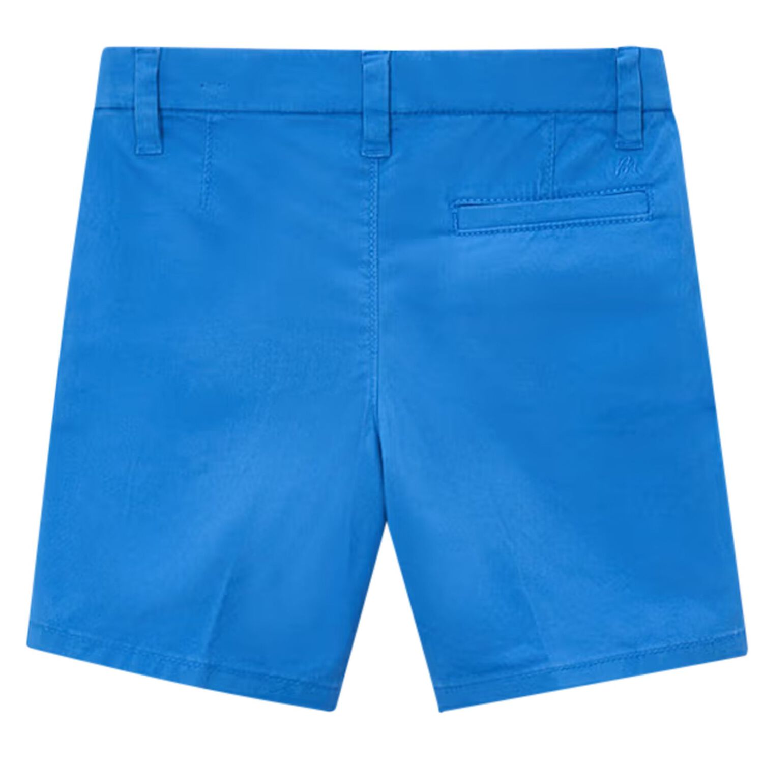 Boys Blue Chino Shorts, 6, hi-res