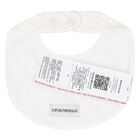 Baby Girls White & Pink Logo Babygrow Set, 1, hi-res