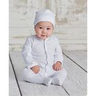 Baby Boys White and Blue Stars Babygrow Gift Set, 2, hi-res