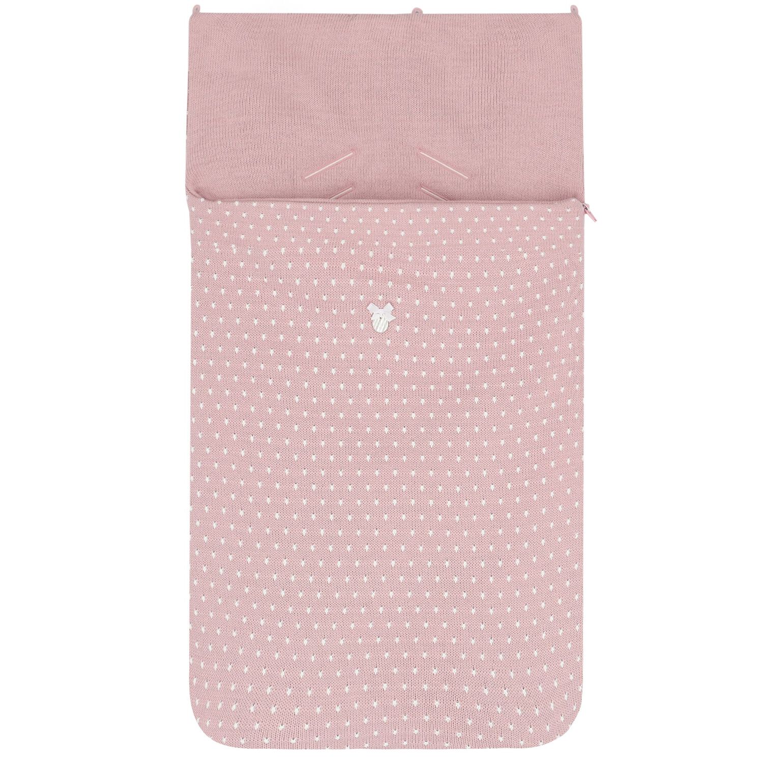 Girls Pink Dots Baby Nest, 1, hi-res