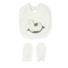 Ivory Rocking Horse Babygrow Gift Set, 1, hi-res