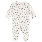 Ivory Cotton Playful Bear Print Baby Gift Set, 1, hi-res