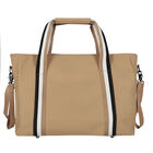 Beige Logo Baby Changing Bag, 1, hi-res