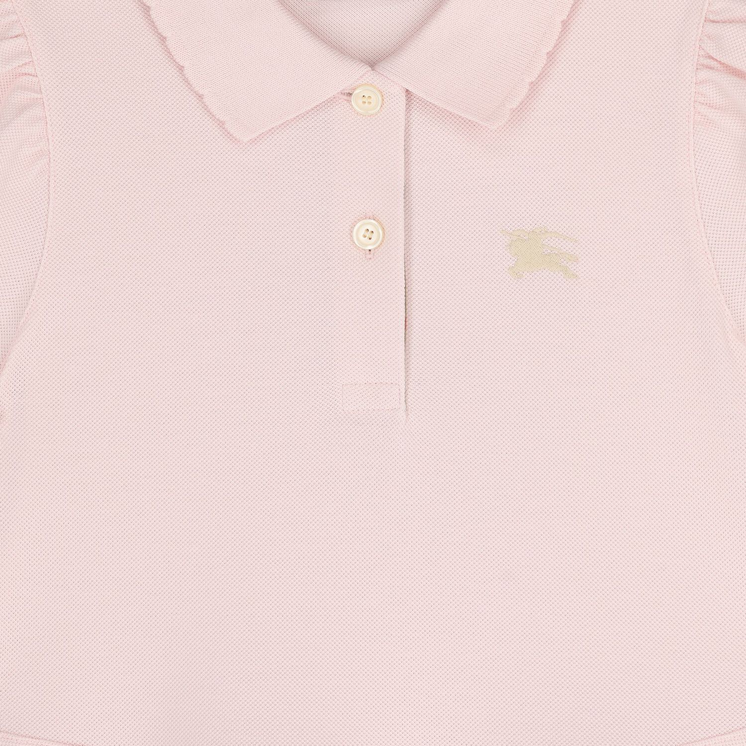 Girls Pink Logo Flared Dress, 1, hi-res