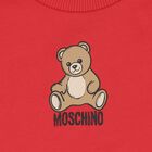 Younger Red Teddy Bear Logo Tracksuit, 4, hi-res