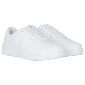 White Logo Trainers