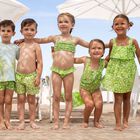 Girls Green Kiwi Bikini, 1, hi-res